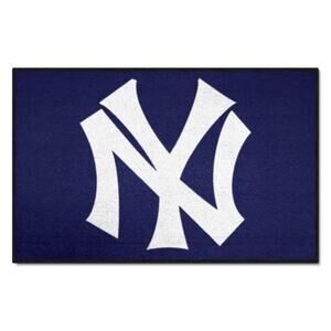 MLB Yankees Mat Retro Rugs 19" x 30"  New Carpet New York  Home Mancave